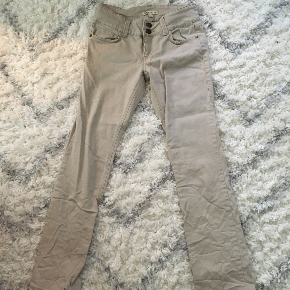 CAbi Khaki Jeans